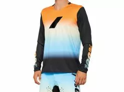 100% R-Core X LE Long Sleeve Jersey - Sunset