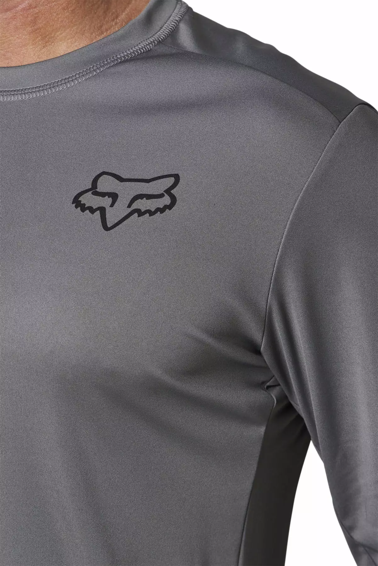 Fox Racing Ranger Long Sleeve Jersey Font - Dark Grey – Bild 3