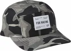 Fox Racing Regiment 5 Panel Hat Black Camo