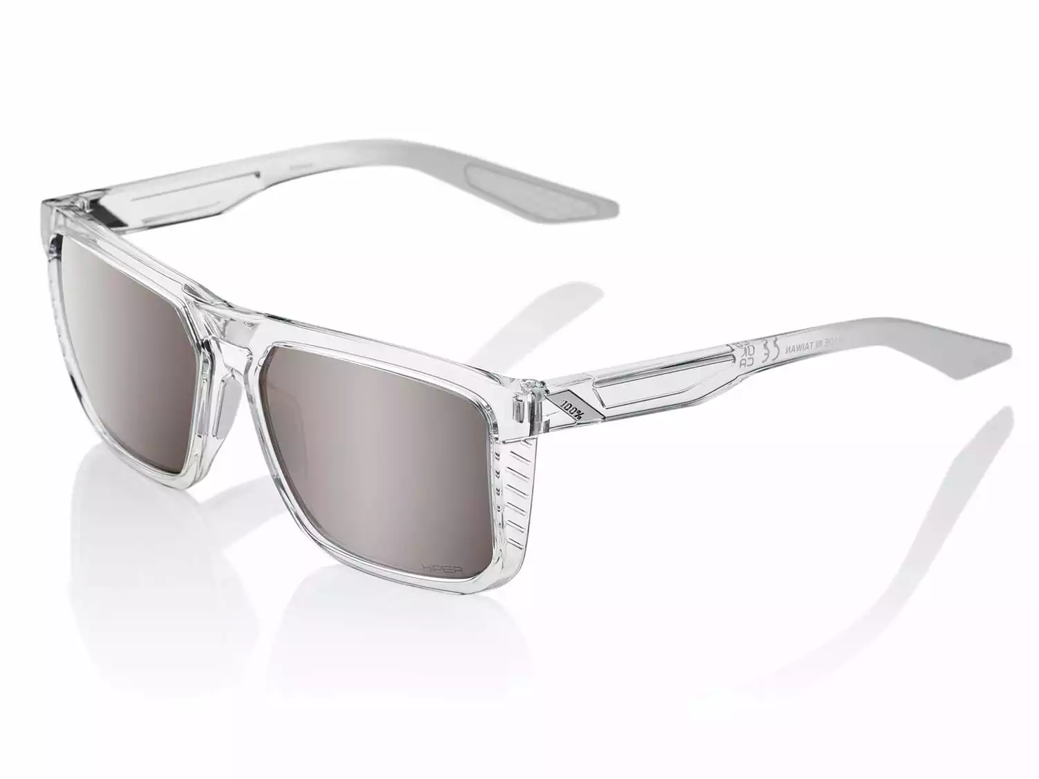 100% Renshaw - HiPER Mirror Lens - Polished Crystal Haze