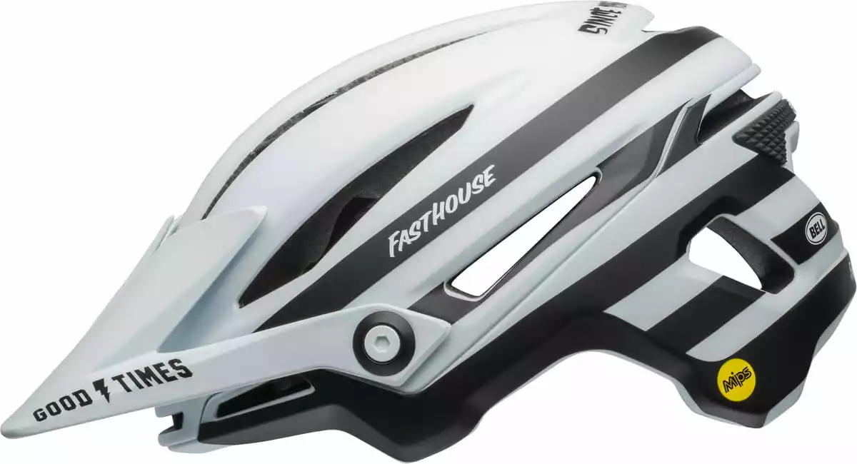 Bell SIXER MIPS® Fahrradhelm - Matte White/black Fasthouse – Bild 2
