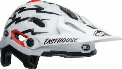 Bell SUPER DH Spherical Fahrradhelm - Matte/gloss Black/white Fasth.