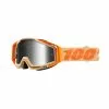 100% Racecraft Goggles Anti Fog Mirror Lens - Sahara