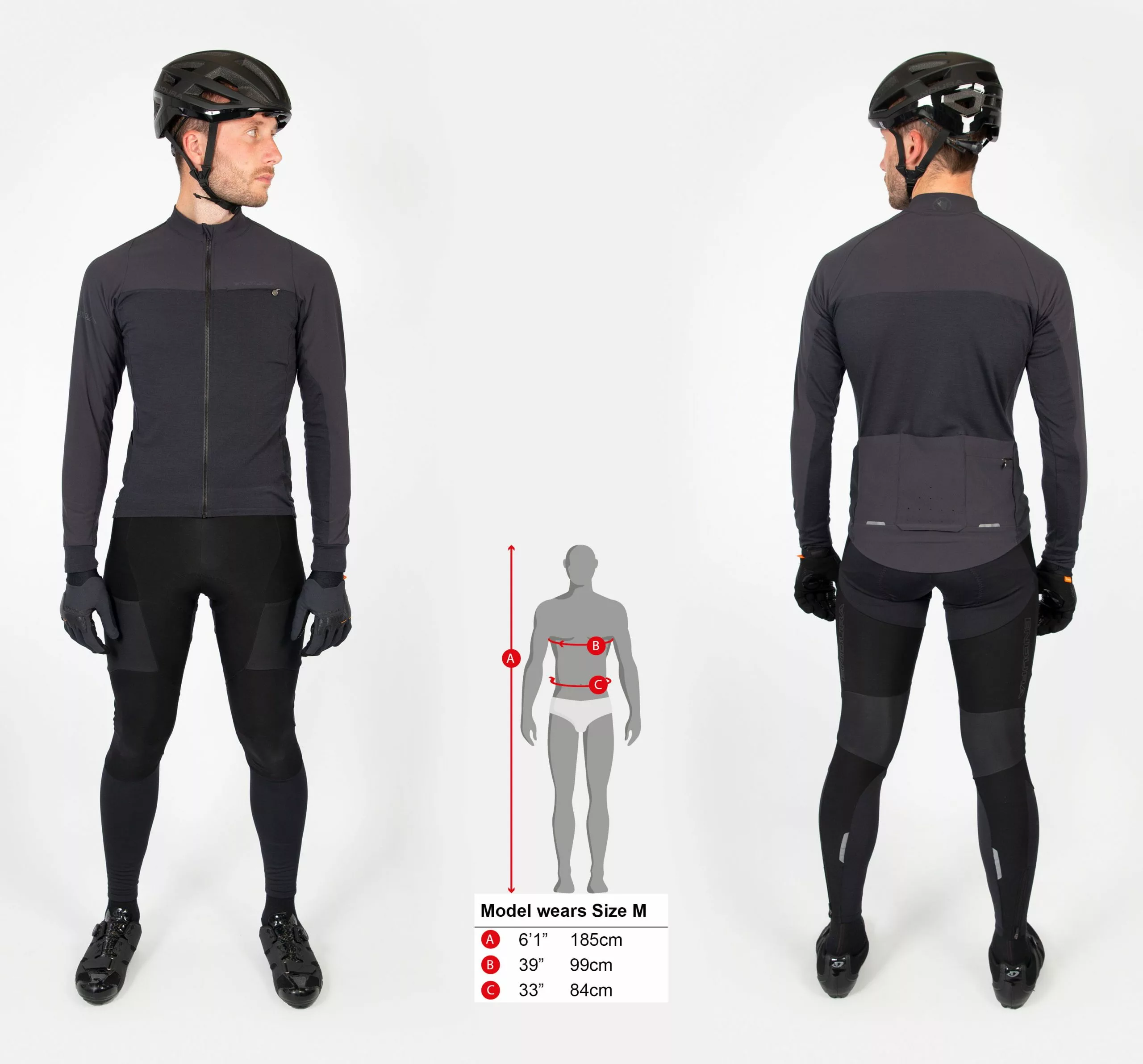 Endura GV500 Trikot (langarm) - Schwarz – Bild 8