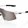 100% Speedcraft - HiPER Mirror Lens - Matte White HiPER Silver