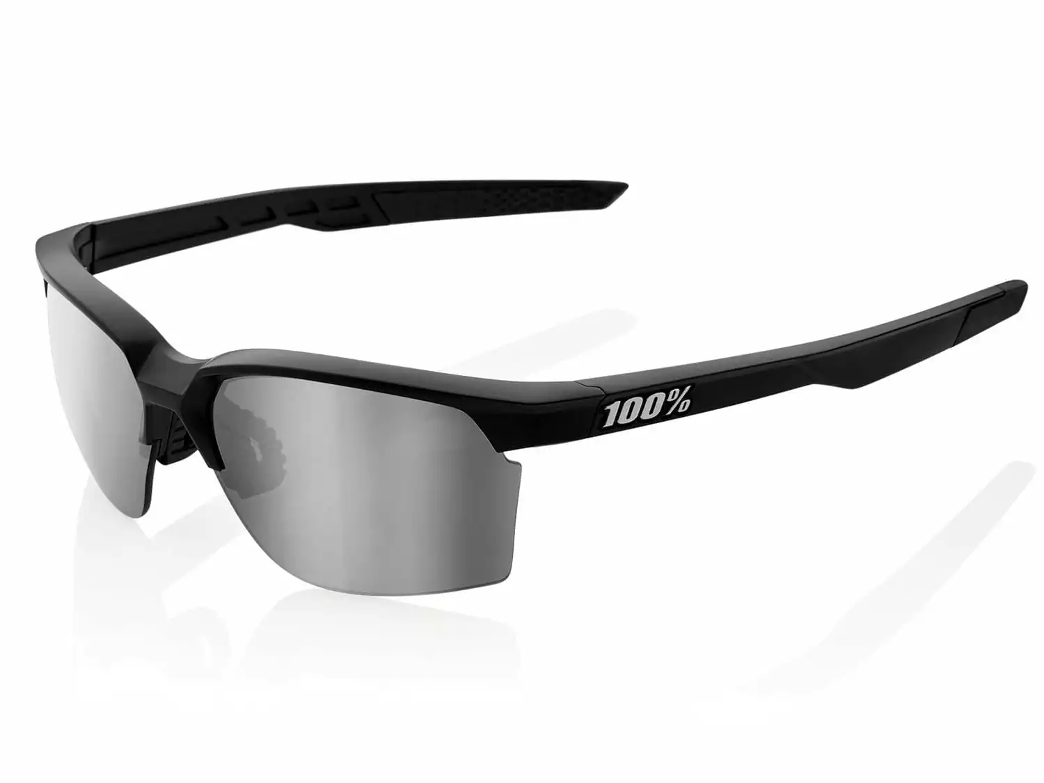 100% Sportcoupe - Hiper Multilayer Mirror Lens - Matte Black