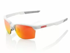 100% Sportcoupe - Hiper Multilayer Mirror Lens - Soft Tact White