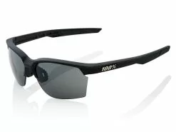 100% Sportcoupe - Smoke Lens - Soft Tact Black
