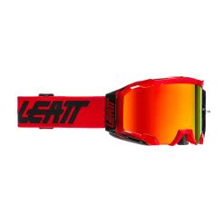 LEATT Velocity 5.5 Iriz Goggle Anti Fog Mirror Lens - Rot