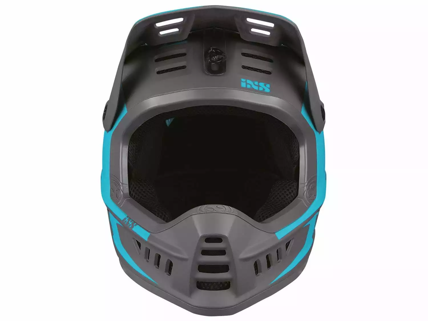 IXS XACT Evo Fullface-Helm - Lagoon / Graphite – Bild 2