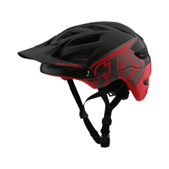 TLD - Troy Lee Designs A1 Helmet (MIPS) Classic Helm - Schwarz/Rot
