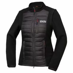 IXS Team Damen Jacke Zip-Off - Schwarz