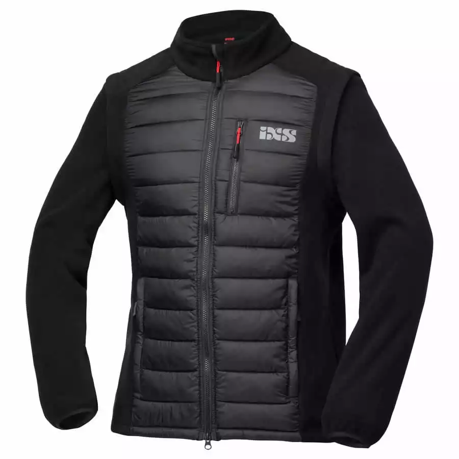 IXS Team Jacke Zip-Off - Schwarz