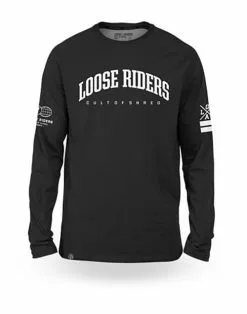 LOOSE RIDERS Tech Men Jersey Longsleeve - Classic Black