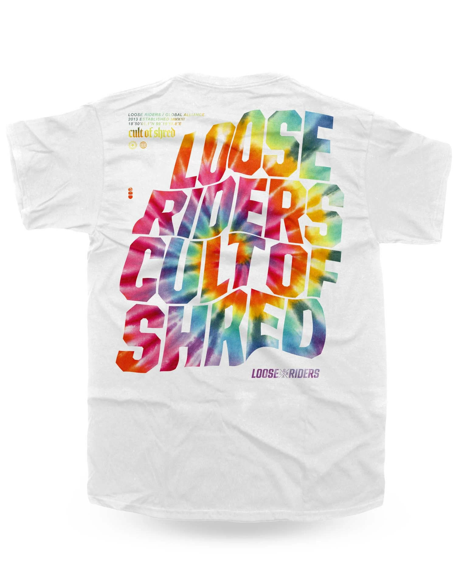 LOOSE RIDERS Tech Men Jersey Shortsleeve - Warped Trippy – Bild 2