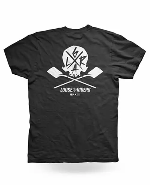 LOOSE RIDERS Tech Men Jersey Shortsleeve - Skulls Black – Bild 2