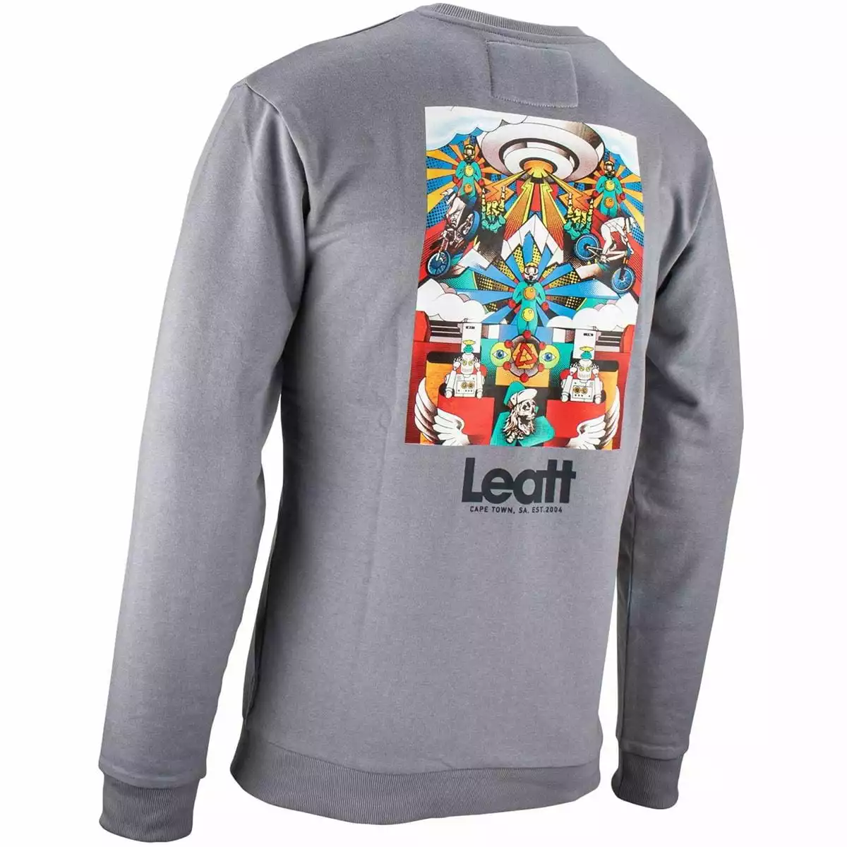 LEATT Sweatshirt Core Titanium – Bild 2
