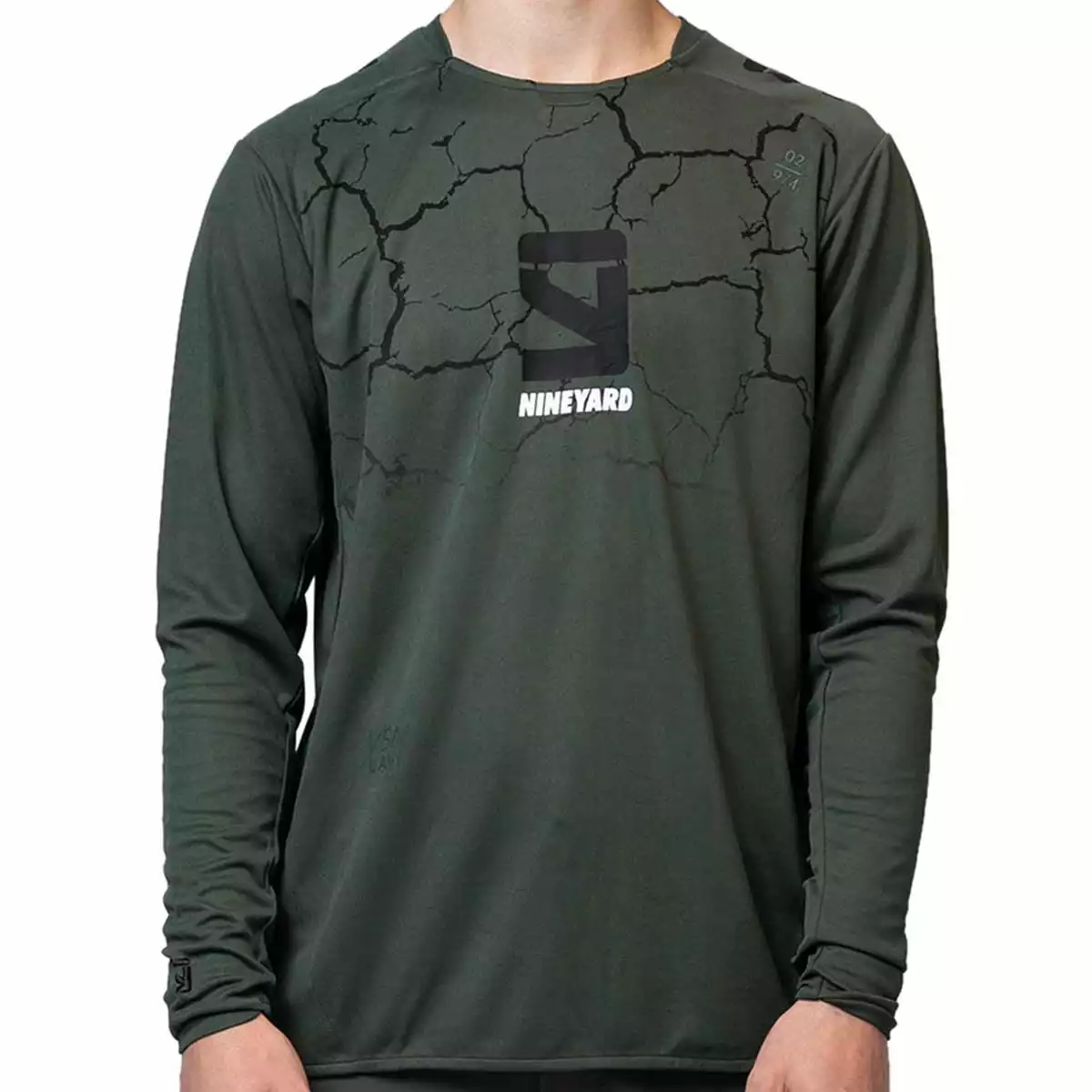 Nineyard CORE. Riding Jersey - Olive