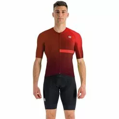 Sportful Bomber Jersey - Chili Red Cayenna Red