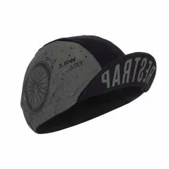 Restrap Will Travel For Gravel Racecap - Schwarz/Grau